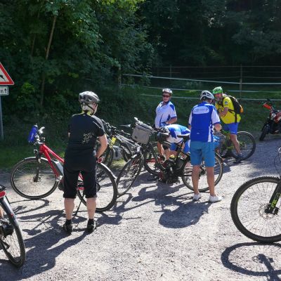057 Kurzer Halt vor dem nächsten Aufstieg